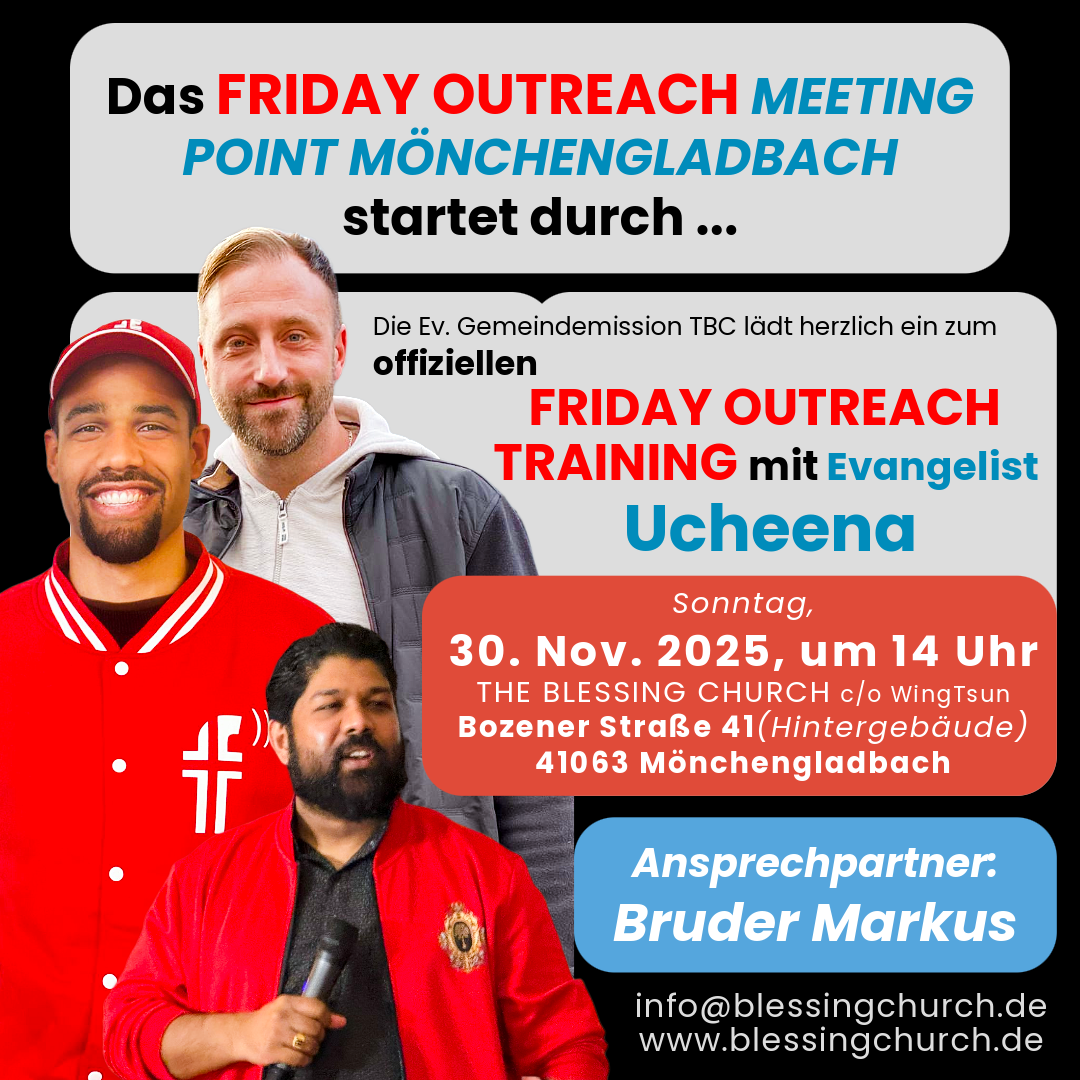 FRIDAY OUTREACH MÖNCHENGLADBACH