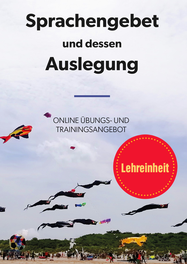 Übungsraum Sprachengebet und dessen Auslegung